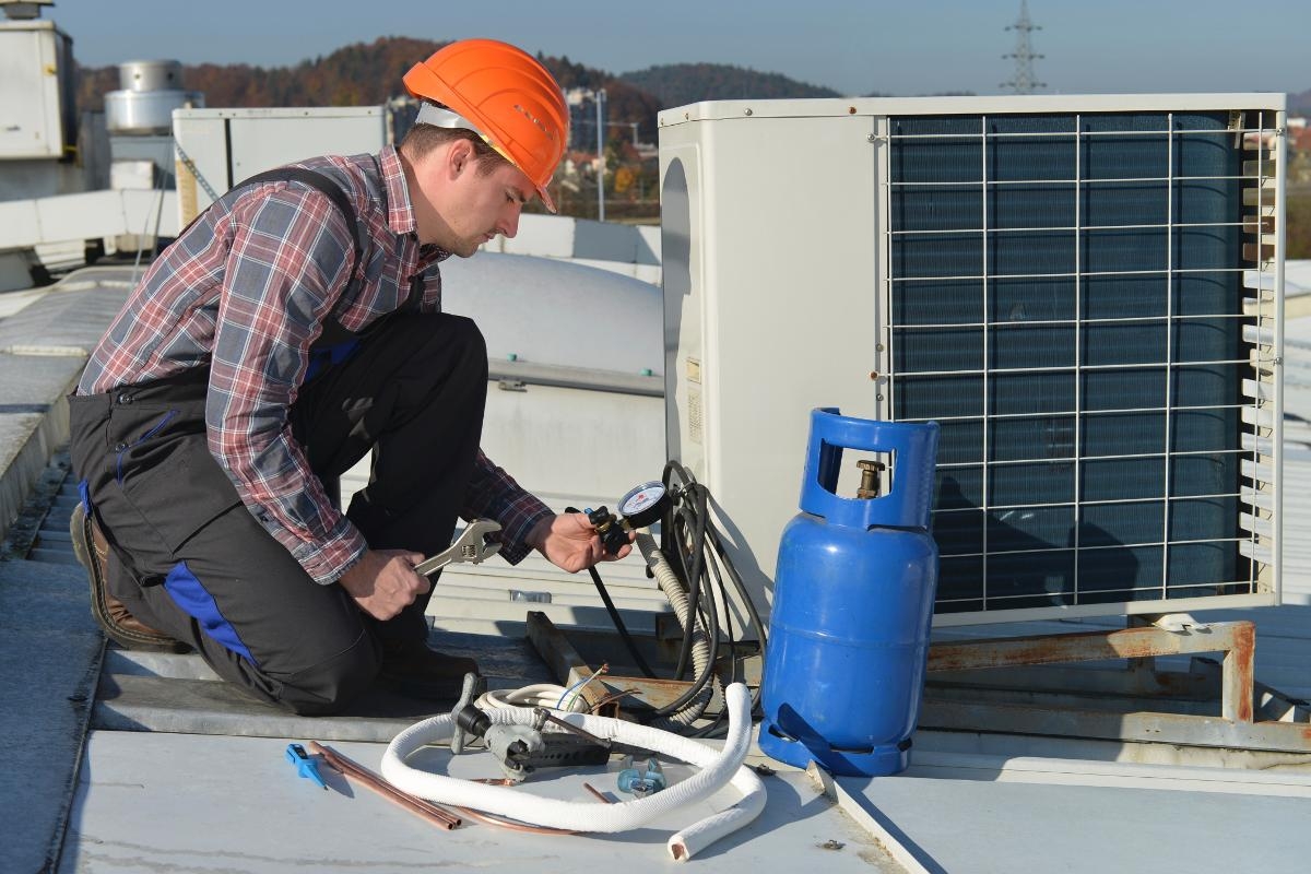 remont sistem ventilyacii chiller fankojl kiev