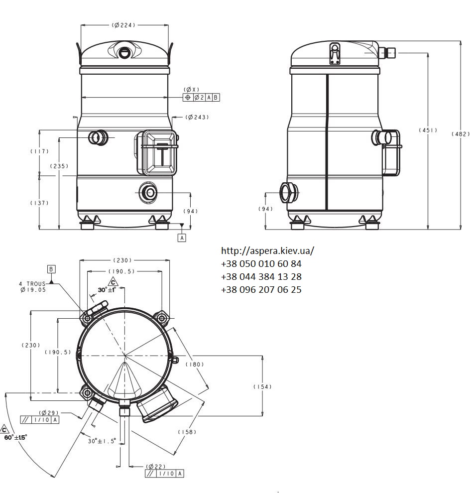 Danfoss Performer SH090A4ALC A4ALB ua