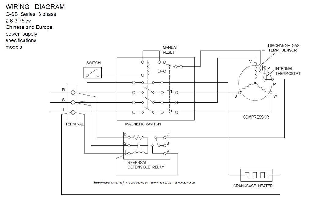 kompressor sanyo panasonic С SBN303H8D electric circuit