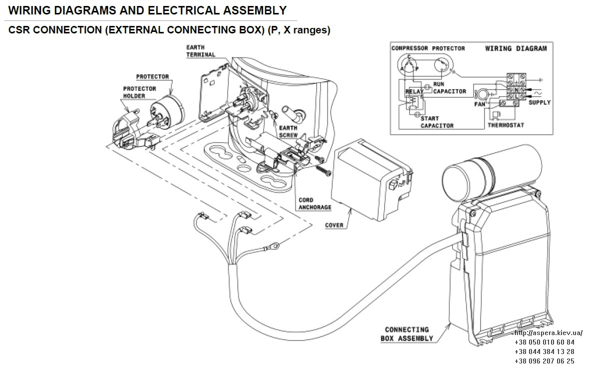 sxema podklyucheniya Cubigel Electrolux ACC MX18TB